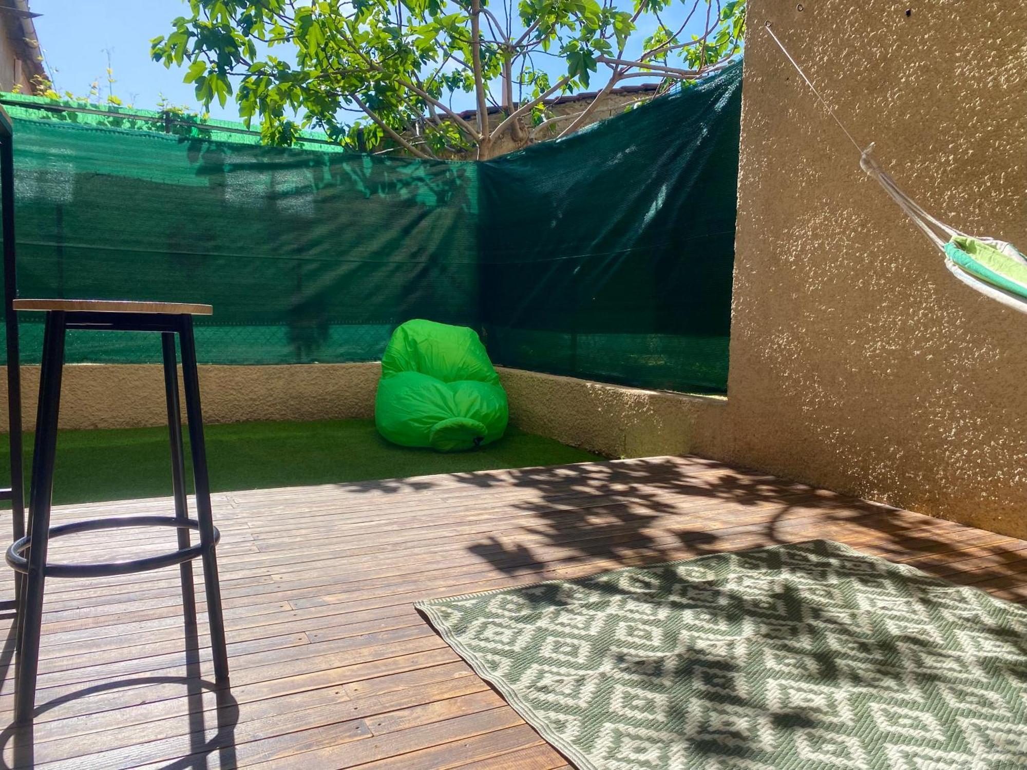 Confortable T2 Avec Jardin Amenage Lezignan-Corbieres Exterior photo